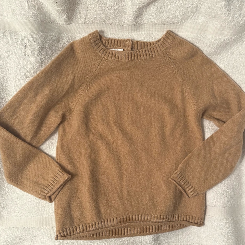 Caramel colored cashmere sweater from Zara. Size 4/5.